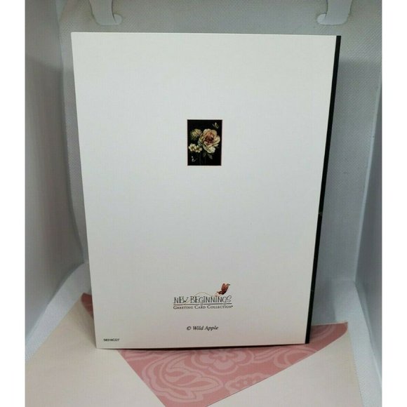 New Beginnings On Your Special Day Birthday Floral Butterfly Greeting Card - Picture 5 of 10